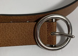Cinturón A.N.A A New Approach para mujer XL 1,5 pulgadas Ancho Marrón Imitación y Cuero Real NUEVO - Imagen 1 de 10