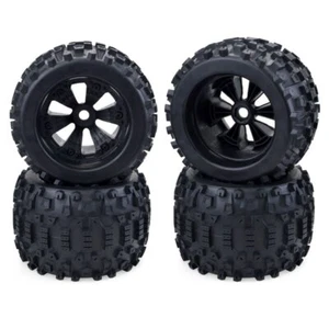 Llanta y neumáticos 4 piezas 170 mm para camión 1/8 Traxxas HSP HPI E-MAXX E-Revo Racing - Imagen 1 de 6