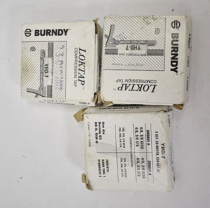 Lot of 3 Burndy Loktap Compression Taps YHD-7 Penetrox Prefilled 3/0 AWG - Picture 1 of 8