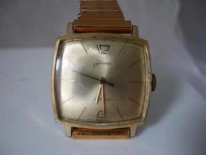 Herma. 20 Micron Gold Plated Metal / Stainless Steel. Switzerland. Rope. 1960 Armis - Picture 1 of 5