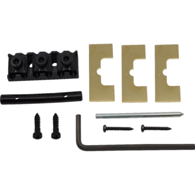 Locking Nut, Gotoh, GHL-2, for Floyd Rose Style Tremolos, Top Mount, Black - Image 1 of 2