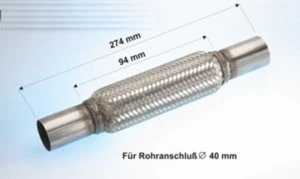 EBERSPÄCHER Flexrohr, Abgasanlage 99.111.79 - Bild 1 von 1