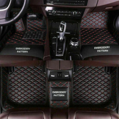 For CHEVROLET Floor mats all models 2000-2023 Waterproof Front & Rear - Image 1 of 4