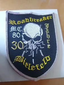 mc aufnäher patch biker rocker kutte MC ROADBREAKER BIELEFELD 30 JAHRE Vest - Bild 1 von 1