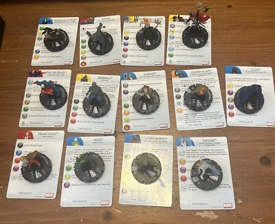 Amazing Spider-Man 2013 Heroclix lote de 13 comunes y poco comunes. W3 Foto 1 de 4