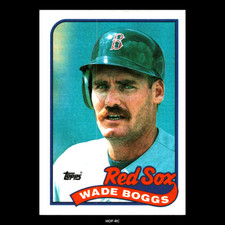 1989 Topps Wade Boggs HOF #600 NM-MINT