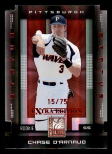 2008 Donruss Elite Extra Edition Status #110 Chase D'Arnaud /75 - Picture 1 of 2