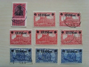 ÁREA ETAPA OESTE lote / colección en su mayoría * pliegue / sellado - Imagen 1 de 1