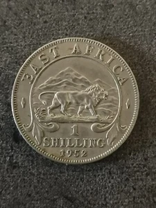 1 SHILLING 1952 EAST AFRICA COLONIE ANGLETERRE - Imagen 1 de 2