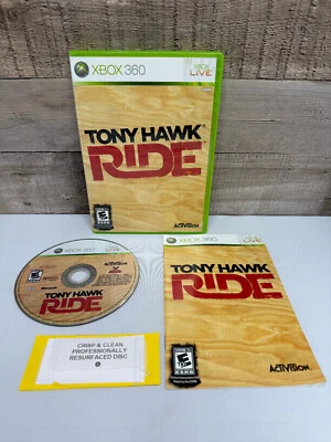 Tony Hawk Ride (Microsoft Xbox 360, 2009) Video Game ~ CIB ~ No Board - Image 1 of 4