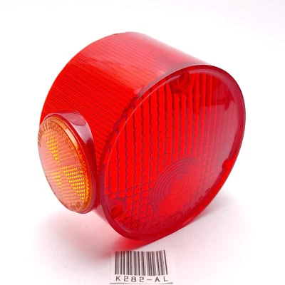 Yamaha DT100 DT125 DT175 DT250 DT400 RD125 RD250 Tail Light Lens NOS - Imagem 1 de 4