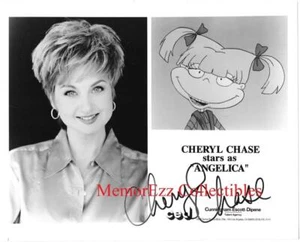 RUGRATS Cheryl Chase / Angelica SIGNED Autograph 8x10 B&W Photo - Picture 1 of 1