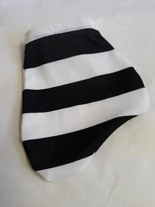 Bolsa de bronceado a rayas blancas negras para hombre hecha a mano s m l o xl EE. UU. - Imagen 1 de 1