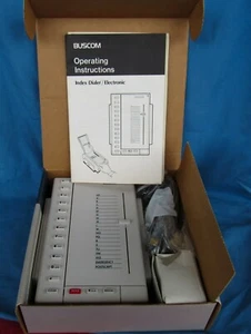 Vintage Buscom Index Phone Dialer for Office or Home NEW Old Stock - Picture 1 of 7