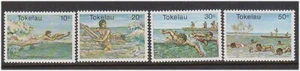 (F25-18) 1978 TOKELAU set of 4stamps water sports (R) - Picture 1 of 1
