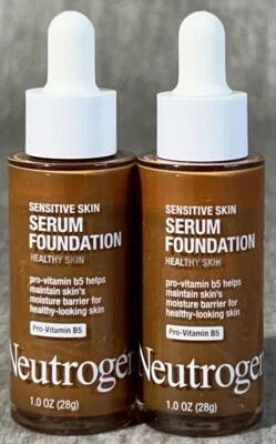 ⭐LOT OF 2⭐ Neutrogena Healthy Skin Sensitive B5 Skin Serum Foundation Deep 02 - Image 1 of 4