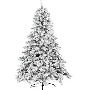 7ft Christmas Tree, Premium Artificial Christmas Tree With 1,000 Branch Tips - Picture 1 of 6