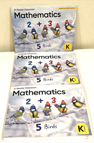i Ready Classroom Mathematics Grade K Vols 1 & 2 Fluency & Skills ...