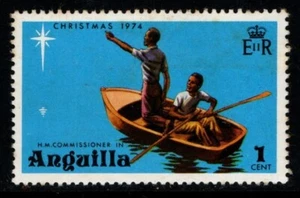 Anguilla 1974 1c Christmas SG195 Mint - Bild 1 von 1
