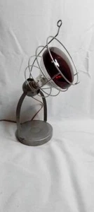 Metal Cage Steampunk Table Lamp Edison Bulb Industrial LED Desk Free-Standing - Picture 1 of 1