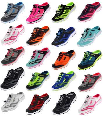 Herren Damen Sabots Sneaker Sandalette Pantoletten Slipper Freizeit Schuhe 16595 - Bild 1 von 4