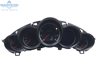 2010-2012 Porsche Panamera Speedometer Instrumental KPH Cluster KI970RDWPDKT OEM - Image 1 of 4