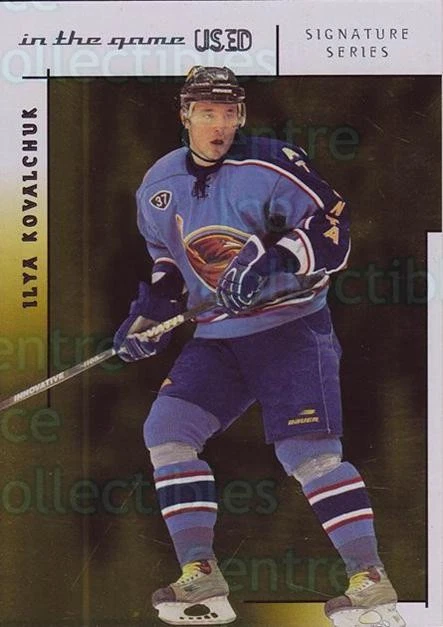 2003-04 ITG Used Signature Series Gold #96 Ilya Kovalchuk - Image 1 of 1