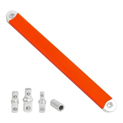 Llave de trinquete de accionamiento profesional ajustable extensión de trinquete de doble extremo EE. UU. Foto 1 de 4