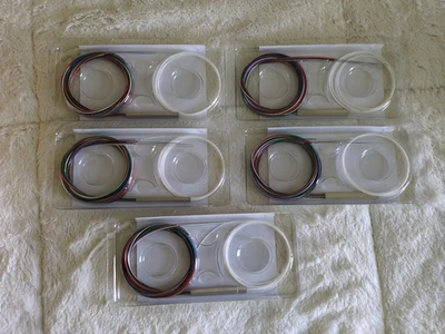 1x8 PLC Fiber Optic Splitter,  1250~1650nm, 1.5m, No Connectors, Lot of 5 pcs - Image 1 of 4