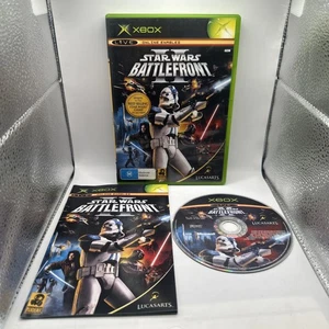 Star Wars Battlefront II 2 • Xbox Original Game + Manual (2005) Complete PAL AUS - Picture 1 of 5