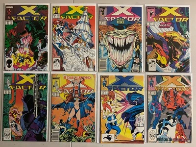 X-Factor lot #21-90 43 diff avg 8.0 (1987-93) - Image 1 of 4
