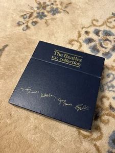 VTG RARE The Beatles EP Collection Box Set COMPLETE 14 Original Vinyl 45rpm NM - Picture 1 of 13