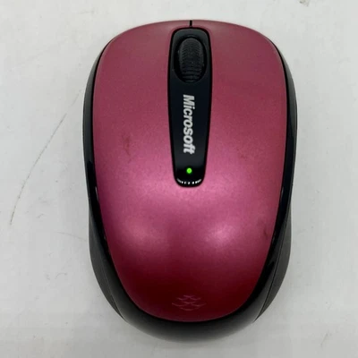Microsoft Wireless Mobile Mouse 3500 Pink And Black - Working Model 1427 - Image 1 of 4