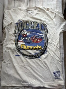Denver Nuggets Retro Throwback Mitchell & Ness Shirt Men’s XL - Picture 1 of 4