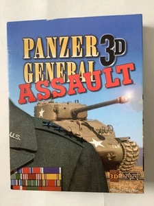 Panzer General 3D Assault  (PC Windows 1999) -  NEW and SEALED - Big Box Edition - Picture 1 of 13