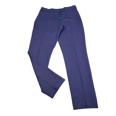 Pantalones de mujer Susan Graver elegantes para todos los días con bolsillos azules talla S Foto 1 de 4