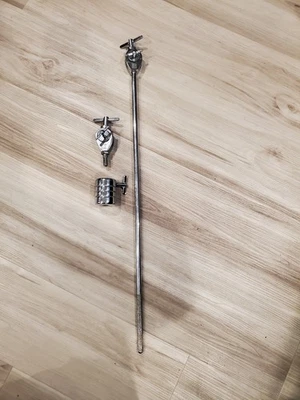 Braço de lança de prato vintage dos anos 70 Slingerland com contrapeso e peça extra - Imagem 1 de 4