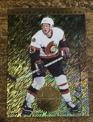 1995-96 Leaf Limited Rookie Phenoms /5000 Daniel Alfredsson #2 RC HOF SP Free - Image 1 of 2