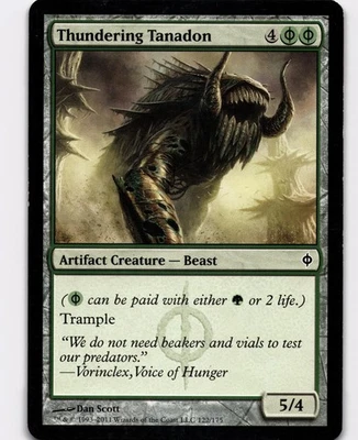 Thundering Tanadon C New Phyrexia 122 NPH - Image 1 of 2