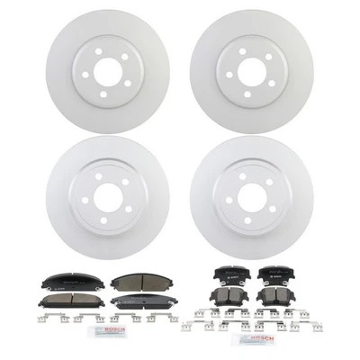 Bosch QuietCast Ceramic Brake Pad and Rotor Kit For 05-23 Dodge Charger - Изображение 1 из 4