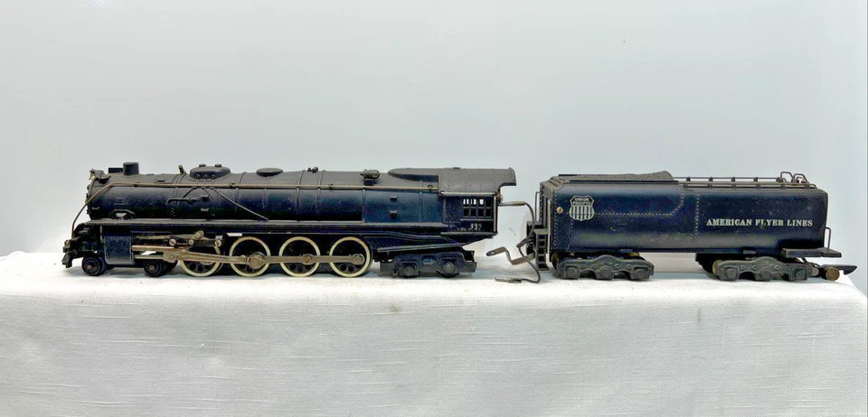 332 American Flyer UP Northern Locomotive & Tender w/ DC Motor - Image 1 of 4