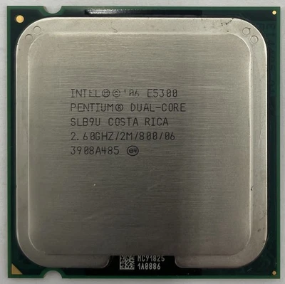 Intel Pentium E5300 Dual Core Desktop CPU Processor- SLB9U - Image 1 of 2