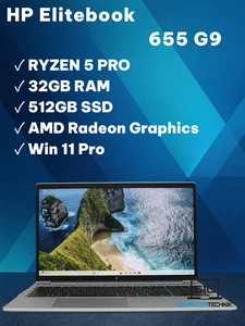 HP EliteBook 655 G9 AMD Ryzen 5 PRO 5675U 32GB RAM 512GB SSD Radeon Graphics - Bild 1 von 11