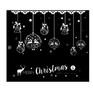 Christmas Window Clings Christmas Window Decals Christmas Wall Sticker - Picture 1 of 12