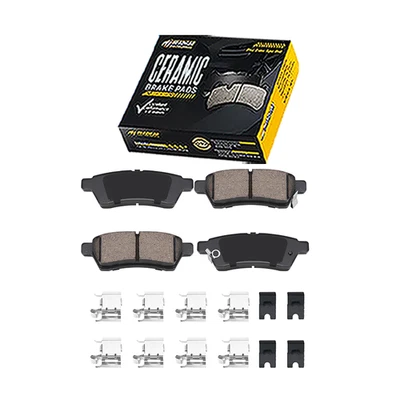 Pastillas de freno traseras P-1100 para Nissan Frontier Xterra Equator 2019 2018 2017-2005 Foto 1 de 4