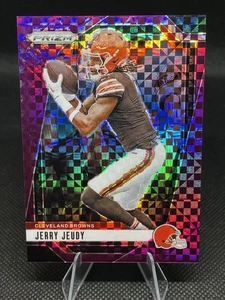 2024 Prizm Jerry Jeudy Purple Power Refractor | Serial No. 02/49 | Card No. 67 - Picture 1 of 3