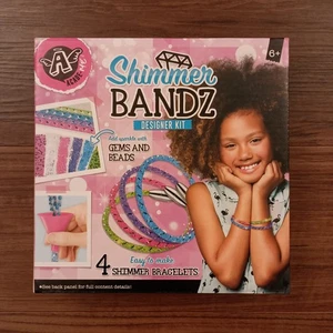 Acade Me Schimmer Bandz Designer Armband Herstellung Kit Edelsteine Perlen Verschlüsse Mesh Bands - Bild 1 von 3