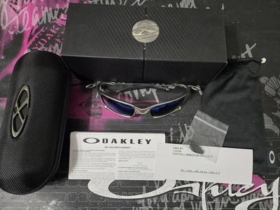 Rare Vintage Oakley X Metal X Squared Plasma Frame Ice Iridium Lenses OO6011-02 - Image 1 of 4