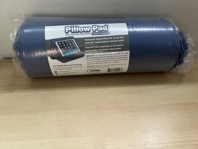 Ontel Pillow Pad Deluxe Premium Multi-Angle Soft Tablet Stand,  BLUE BRAND NEW - Image 1 of 4