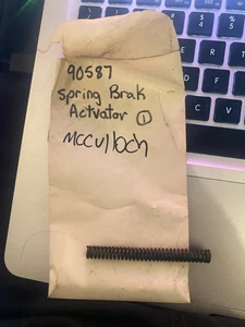 MCCULLOCH # 90587,90587-A,	chain brake spring - Picture 1 of 1